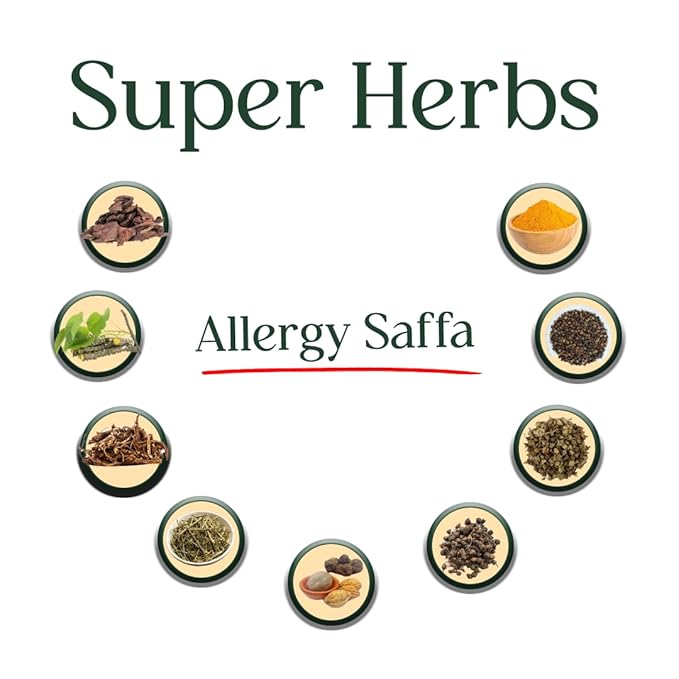 ALLERGY SAFFA-All-In-One Allergy Relief⭐⭐⭐⭐⭐ (8,500)