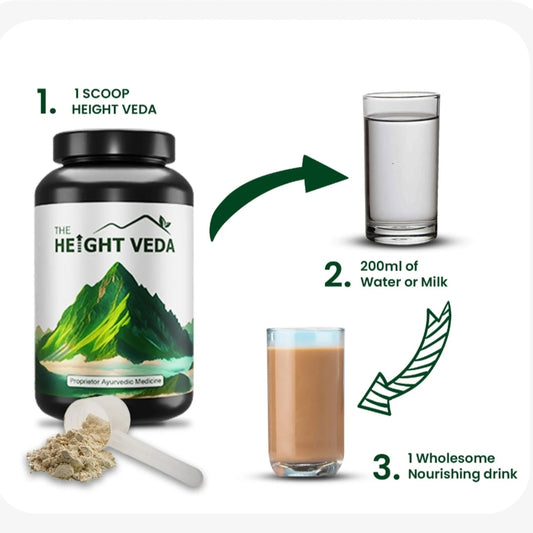 Height Veda-Improve Body Growth Naturally  ⭐⭐⭐⭐⭐(9,500)