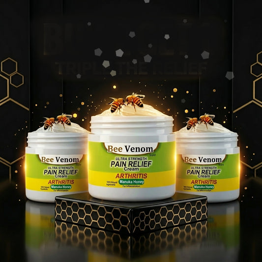 Bee Venom Comfort & Massage Cream - Natural Soothing Formula
