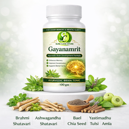 GAYANAMRIT™ - ☘️☘️Ayurvedic Solution for Brain Power and Enhanced Learning☘️☘️