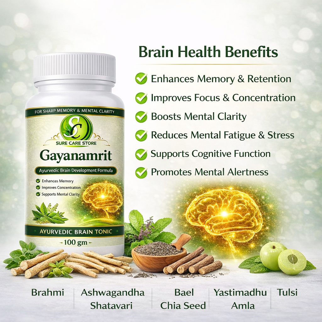 GAYANAMRIT™ - ☘️☘️Ayurvedic Solution for Brain Power and Enhanced Learning☘️☘️